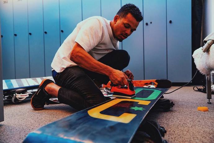 Ben Cristovao se připravuje na zimní sezónu na horách