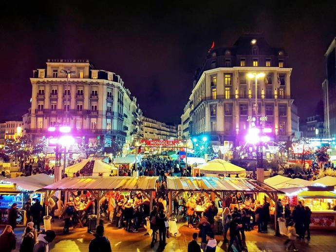 Brusel patří i mezi špičku, co se adventních trhů týče