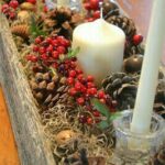 Přírodní materiály k Vánocům patří