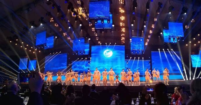 Celá show byla skvěle propracovaná a bylo se rozhodně na co dívat