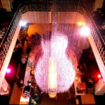 Hard Rock Cafe interiér.