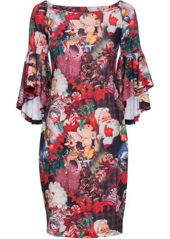 Šaty s vánočními motivy jsou hitem letošních Vánoc