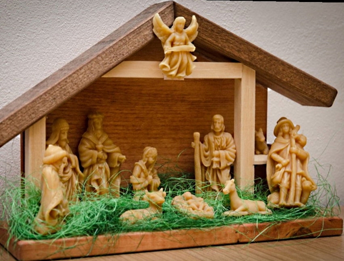 Vyrobte si krásný betlém z vosku
