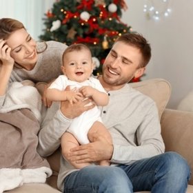 Od prvních Vánoce s miminkem nic moc neočekávejte