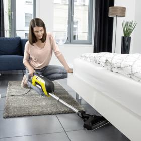 Vysajte i na těžce dostupných místech.