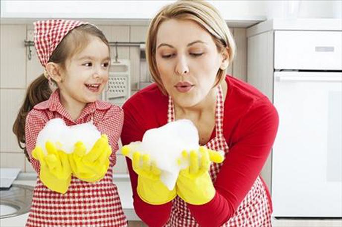 Zapojte do úklidu děti.