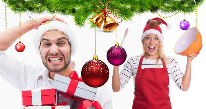 Stresy z Vánoc mohou vést až k hádkám.