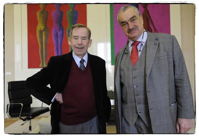 Havla a Schwarzenberga pojilo letité přátelství.