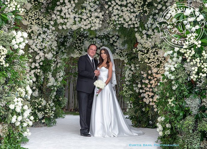 Známý režisér Quentin Tarantino (55) se poprvé oženil. Jeho vyvolenou se stala krásná izraelská zpěvačka Daniella Pick (35), pár spolu chodil dva roky.