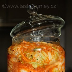 Korejské zelí kimchi je velmi zdravé.