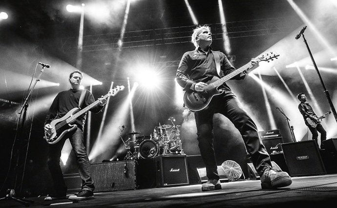 Jeden z mnoha koncertů.