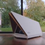 Bouda má samozřejmě krásný a jednoduchý design.