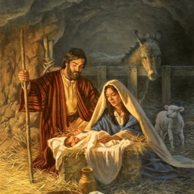 Mší se slaví narození Ježíška