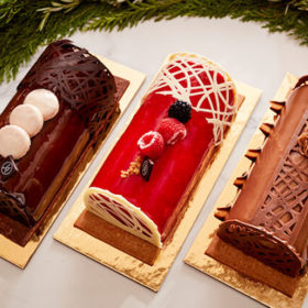 Tradiční poleno plněné buď ovocným krémem, čokoládovou pěnou, nebo zmrzlinou.