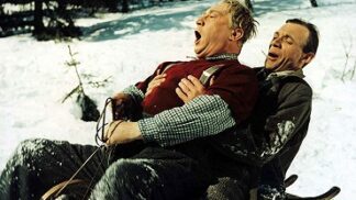 Nerudný Anděl a jeho kamarád, se kterým si hory užíval