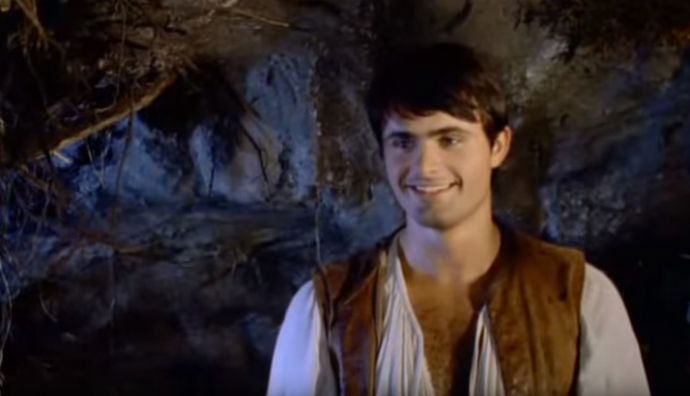 V pohádce Z pekla štěstí jako statečný Honza.