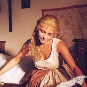 Eliška ze mlejna se drží na pomysleném žebříčku vysoko.