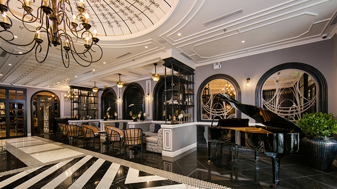 Úžasný hotel v centru Hanoje.