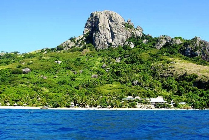 Ostrov je soukromý.