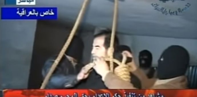 Saddámovy poslední chvilky.