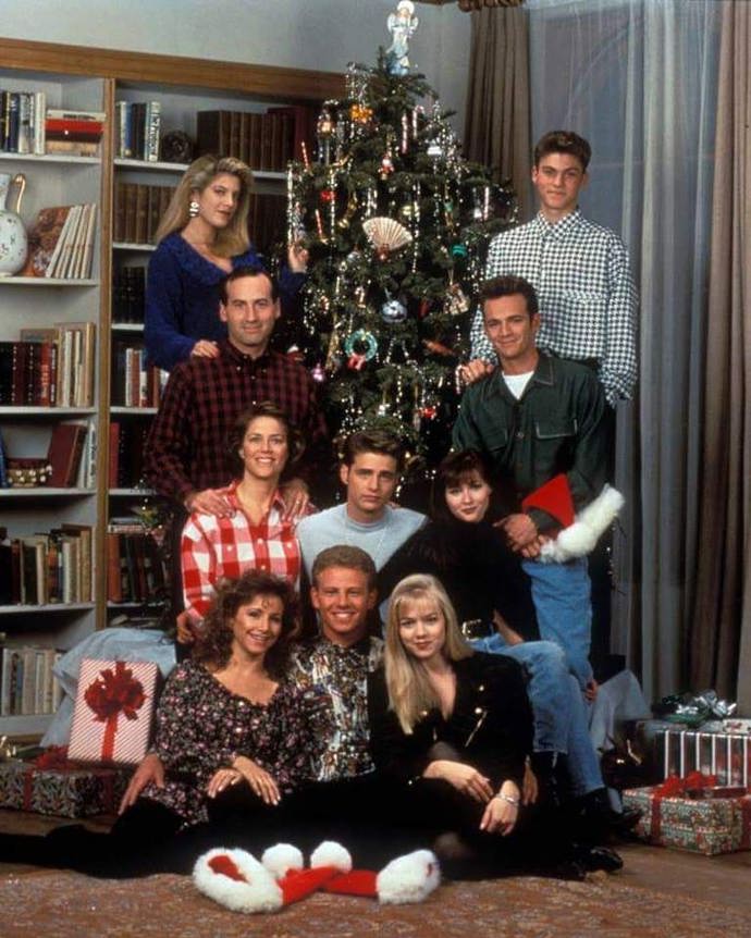 Vánoce si vždycky v Beverly Hills užívali.