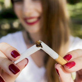 Nebo že přestaneme kouřit.