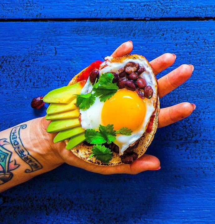 I obložený chleba je v jejím podání mistrovské dílo.