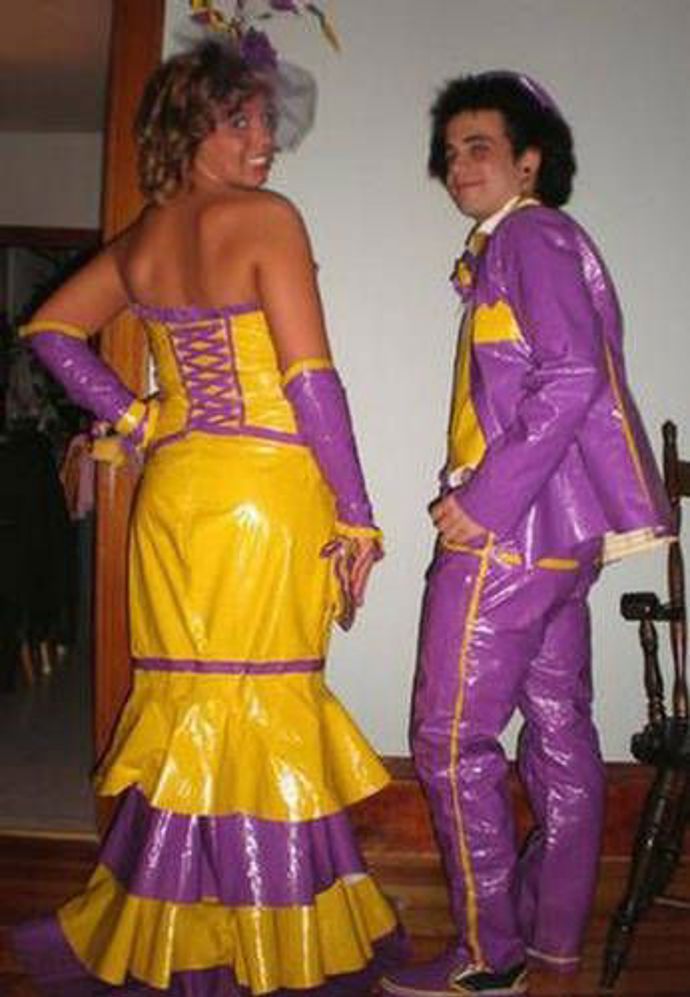 Žlutá a fialová jsou doplňkové barvy. Ne vždy je to ale šťastná volba.