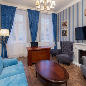 Modrý salonek si nechte jen sama pro sebe.