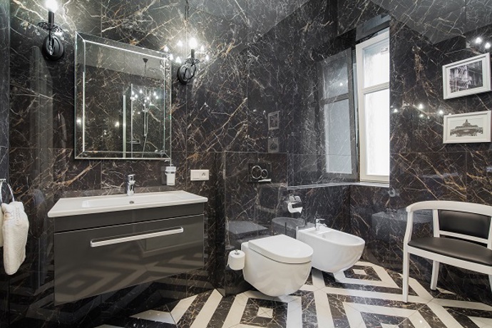 Luxusní koupelna vás dostane.