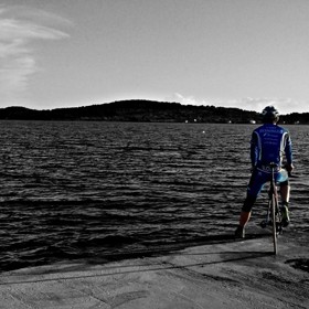 Někdy si výlety na kole Foltán vysloveně užívá