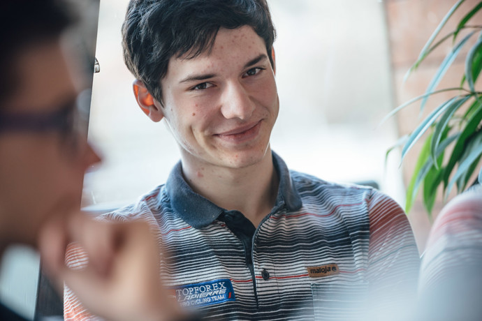 Foltán je talentovaný cyklista