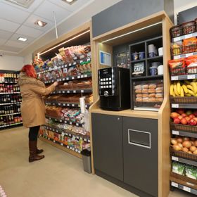 Široký sortiment zboží.