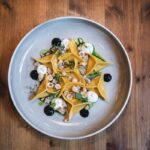 Cannelloni
plněné kančím masem, ricottou a mortadelou.