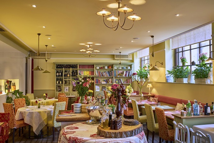 La Veranda je velmi příjemná restaurace.