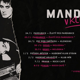 Vyrazte na turné po malých klubech