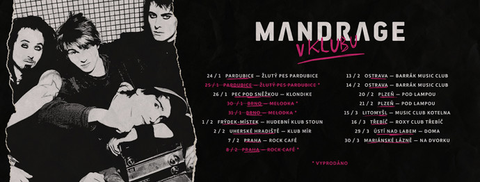 Vyrazte na turné po malých klubech