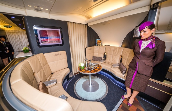 Představujeme Airbus A380 – nejluxusnější „létající apartmán“