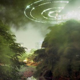 Příroda v záři asijského velkoměsta (ze série „Paradise Now“ od Petera Bialobrzeského).