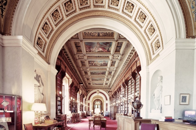 French Senate Library (Francie).