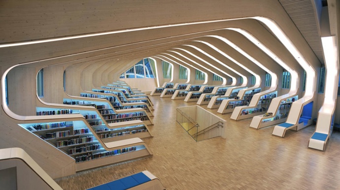 Vennesla Library (Norsko).