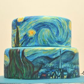 Vincent Van Gogh – Hvězdná noc, 1889. Muzeum moderního umění, New York City.