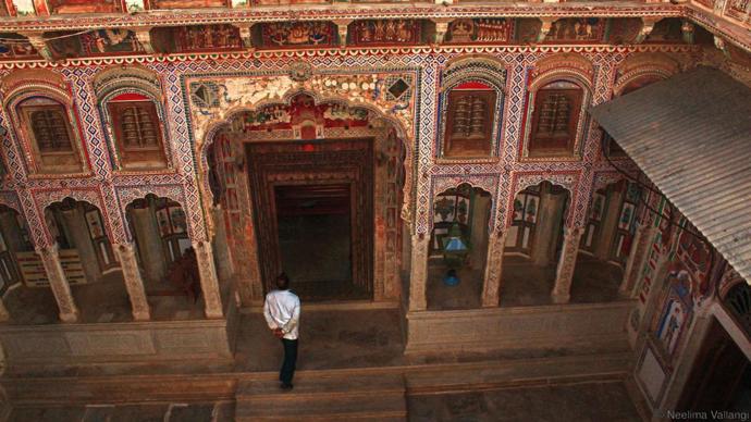 Miliardářská sídla v Shekhawati