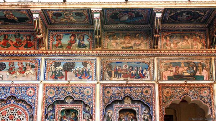 Miliardářská sídla v Shekhawati