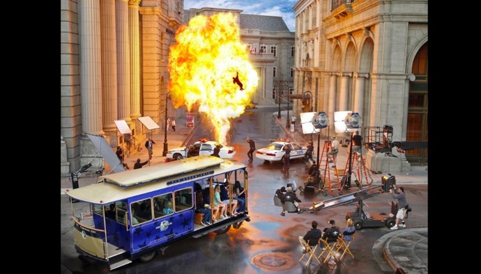 Universal Studios Hollywood (Kalifornie, Spojené státy americké).