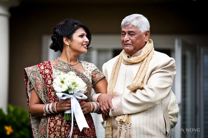 24 svatebních fotek, které zachycují vzácné pouto mezi nevěstou a jejím otcem