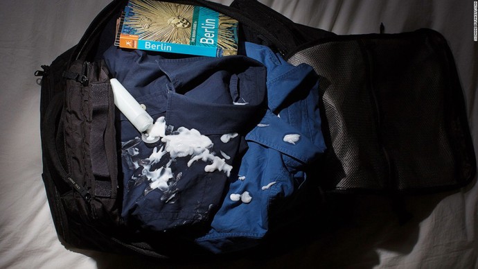 Opalovací krém v tabletách.