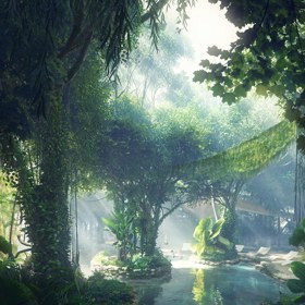 V Dubaji roste první hotel s vnitřním tropickým deštným lesem