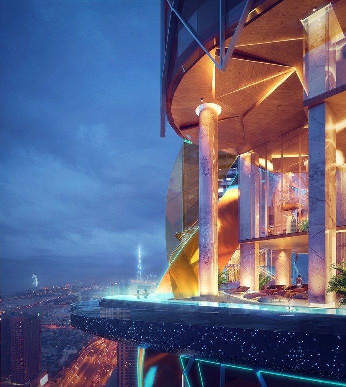 První hotel s vnitřním tropickým deštným lesem