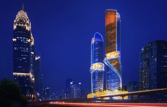 První hotel s vnitřním tropickým deštným lesem